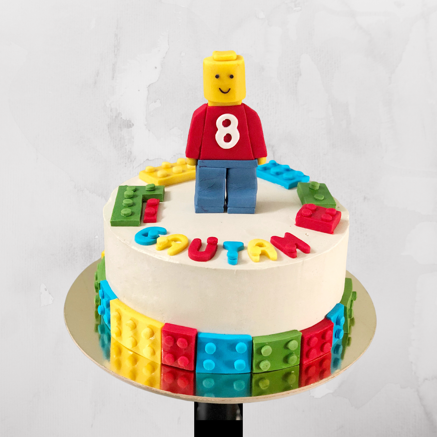 Lego Theme Kids Birthday Cake